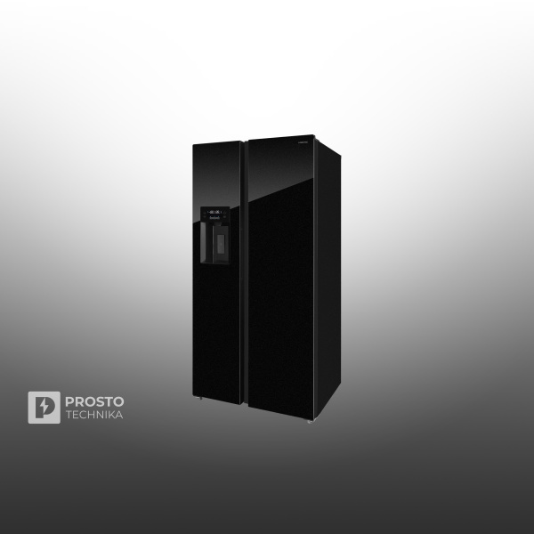 Холодильник HIBERG RFS-650DX NFGB inverter